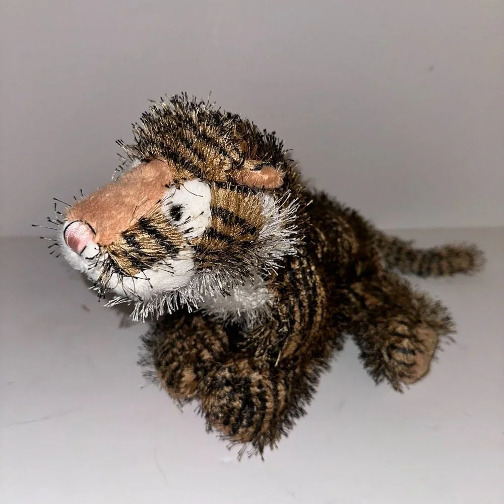 Ganz Webkinz TIGER & LEOPARD scruffy Plush Stuffed Animal No Codes!
